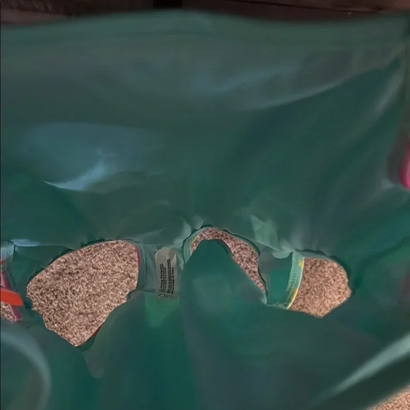 Colorful Striped Ruffle Swimsuit - Picture 5 of 5